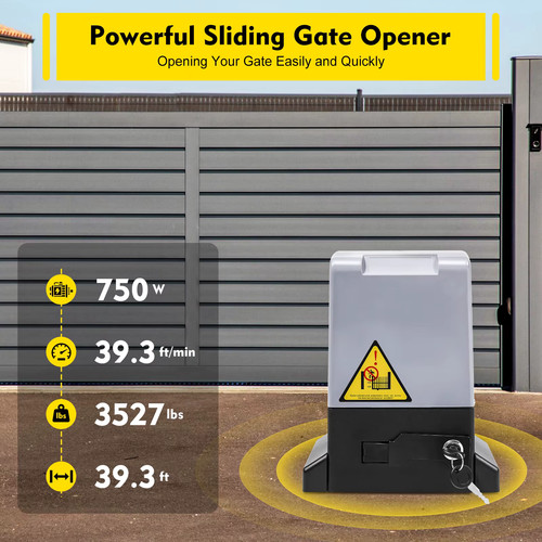 Sliding electric gate - electric, opener